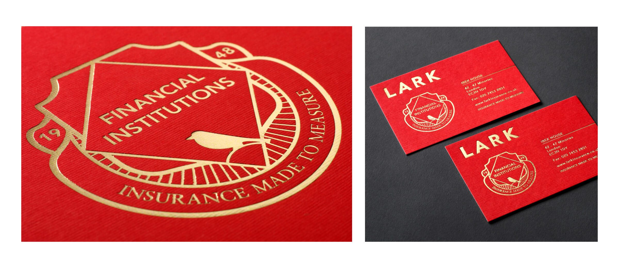LARK GOLD FOIL GROUP HI